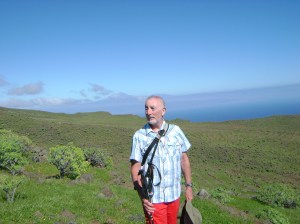 La Gomera: Teide in the background.